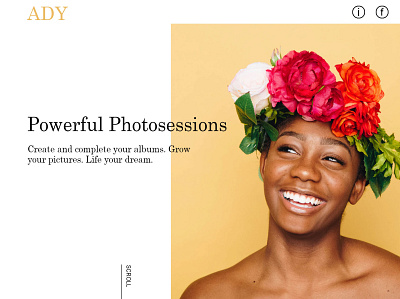 ady app design flat grid headers identity invite inviteme layout photo photography portfolio simple ui ux web web development web site webdesign website