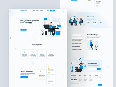 Landing Page Web Design Agency agency bradning brand brand design brand identity branding agency branding and identity branding design company creative design agency landing minimal seo seo agency ui ux ui design web web agency web design