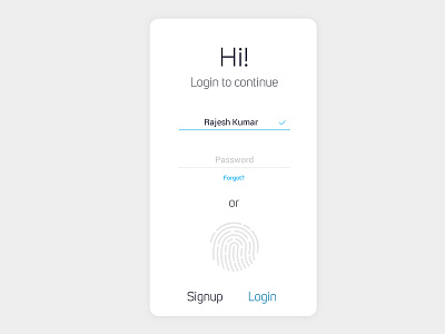 Login Page app design login sign in signin uiux
