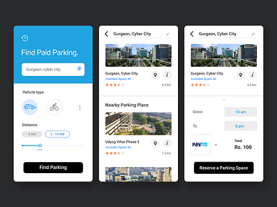 Find Paid Parking App