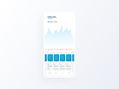 Analytics Chart UI adobexd analytics analytics chart app chart concept dailyui dailyui018 dailyuichallenge design graph light stock ui uidesign ux uxdesign uxui