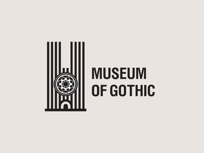Museum Of Gothic gothic logo museum