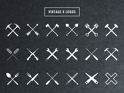 Vintage X Logos