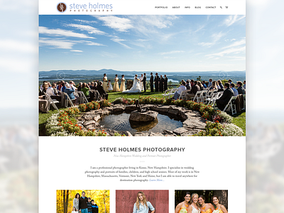 Steve Holmes Photography blog gallery photography portfolio portraits wedding wordpress