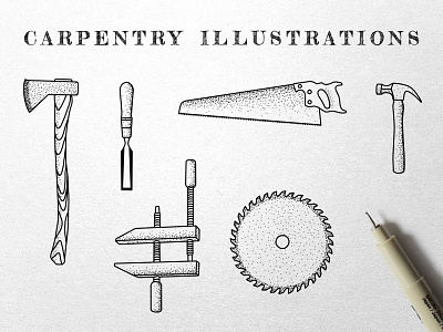 Carpentry Designs Themes Templates And Downloadable Graphic Elements On Dribbble