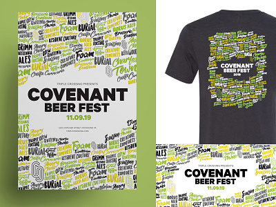 Covenant Beer Fest 2019 Branding branding design poster social media t shirt