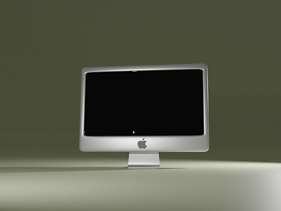 iMac 3d 3d illustration 3d modelling animation apple b3d illustration imac isometric lowpoly product design