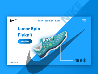 Nike WebDesign branding design nike re branding shoes ui user experience design user interface design ux web