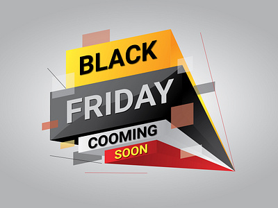 Black Friday design icon logo web
