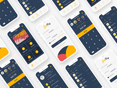 Justpay app-simulation design typography ui ui design uidesign uiux vector