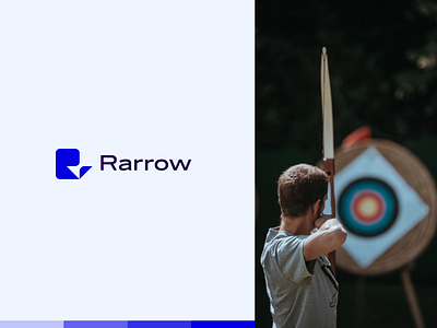 Rarrow - Archery Club arrow brand brand identity branding branding design clean design identity logo logotype minimal modern modern logo