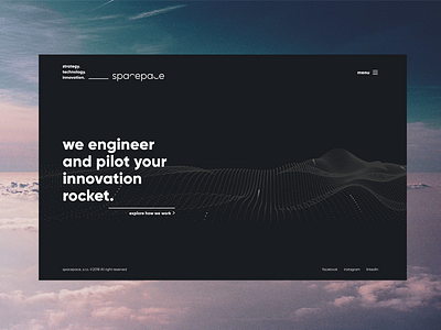 innovation consulting, spacepace branding design logo ux