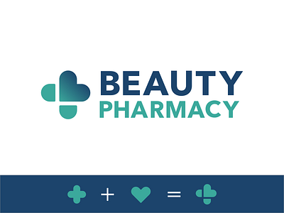 Beauty Pharmacy - version 3 beauty branding design illustration illustrator logo pharmacy