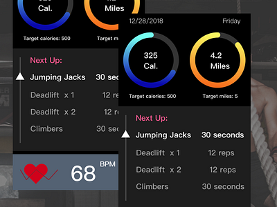 Workout Tracker Design