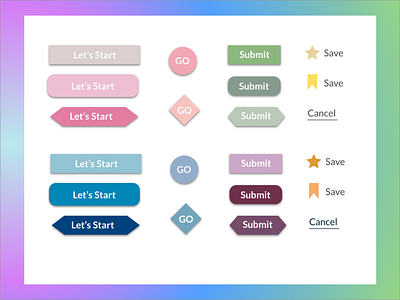 Buttons buttonsui dailyui dailyuichallange ui design