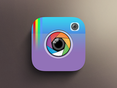 Instagram Flat Design @instagram