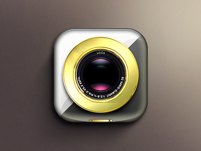 Nux Overlay Gold apple camera cydia design flat icon iconset ifile iphone saurik smooth ui