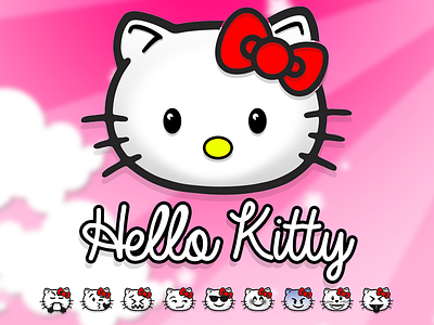 Hello kitty Emoji apple emojis emoticon emoticons glyph hello icon icons iphone ironman kitty photoshop
