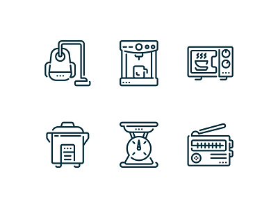 Home Stuff design electronic home icon icon set icons iconset iconsets illustration stuff ui vector