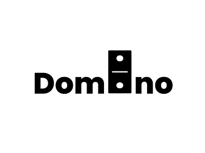 Domino challenge challenges creative design domino illustration logo logodesign typography vector