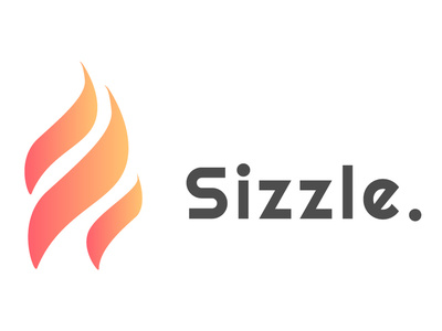 Sizzle dailylogochallenge design illustration logo logodesign typography ux ui design vector