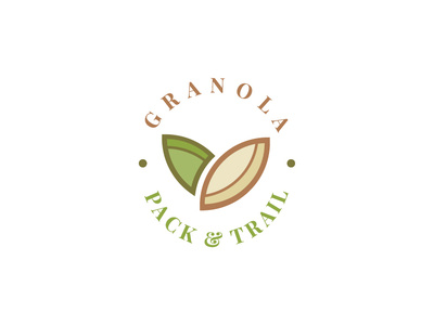 Granola Pack Trail dailylogochallenge design illustration logo logodesign typography vector