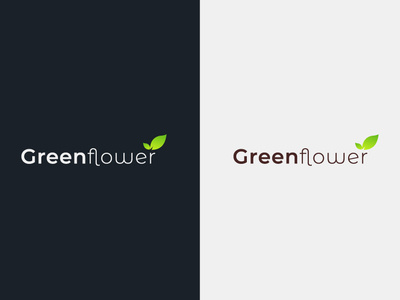 Greenflower dailylogochallenge design illustration logo logodesign typography vector