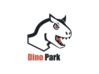 Dino Park dailylogochallenge design illustration logo logodesign typography vector