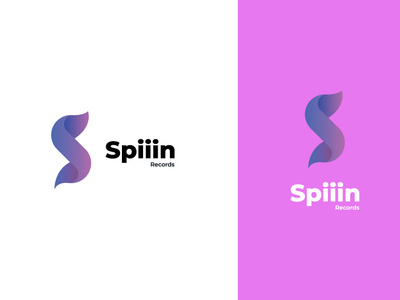 Spiiin Record dailylogochallenge design illustration logo logodesign typography vector