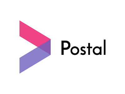 Postal dailylogochallenge design illustration logo logodesign typography vector