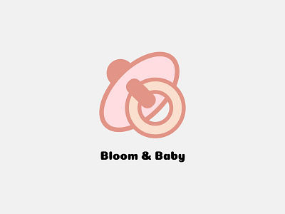 Bloom & Baby dailylogochallenge design illustration logo logodesign typography vector