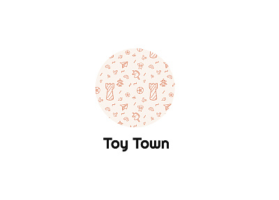 Toy Town dailylogochallenge design illustration logo logodesign typography vector
