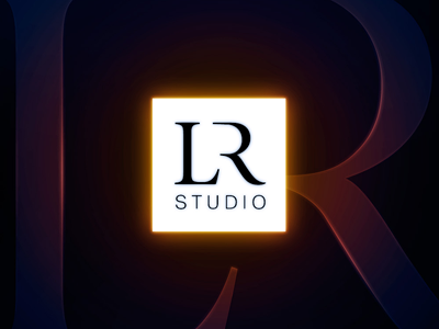 Light Retouch Studio Logo branding dark identity light logo retouch