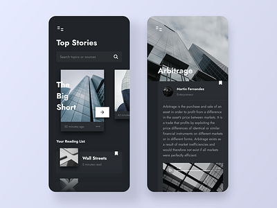 Readr — Mobile App