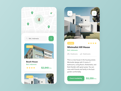 Real Estate Rental Properties — Mobile App