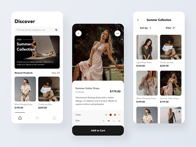 Fashion Online Shopping — Mobile App