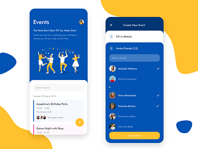 Events Creator App