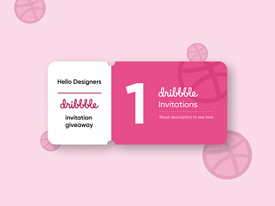 Dribbble Invitation