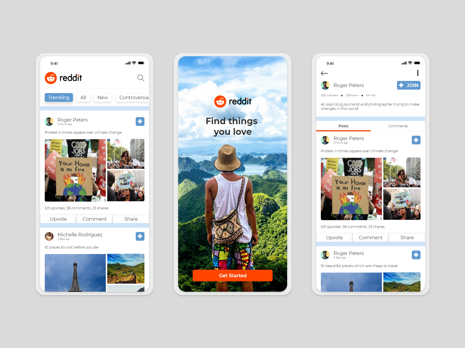 Reddit App Redesign by Sahil Islam on Dribbble reddit-app-redesign-by-sahil-islam-on-dribbble