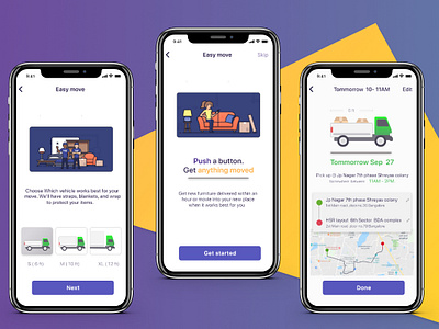 Transport app design illustration ios ui ui design ux