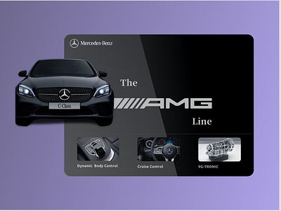 Mercedes -Benz UI 3d art amg app appdesign application car cardesign gt mercedes mercedes benz sports sports design ui8 uidesign uiux uplabs