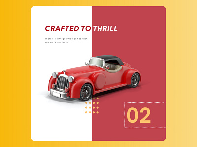 Vintage UI concept 3d art app appdesign artwork behance car design design art drawing dribble elegant illustration interaction design redesign speed ui ui8 uiux uplabs webdesign