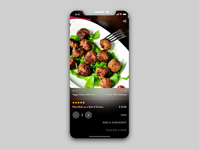Hungry Z | Food Ordering App Concept
