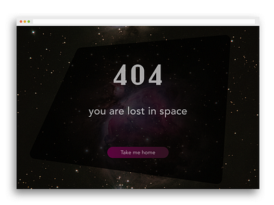 404 | you are lost in space