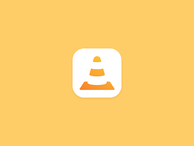 Daily UI #05 #reChallenge - App Icon app icon daily ui daily ui 005 launch icon player video player vlc