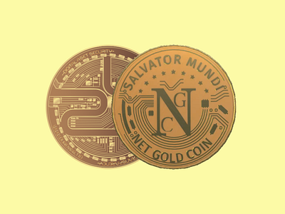 Net Gold Coin Logo