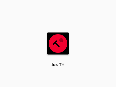 App Icon - Jus T app app icon daily ui daily ui 005 design