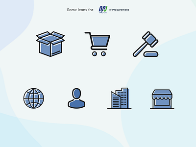 Procurement Icon graphic design icon set icons outline outline icons procurement