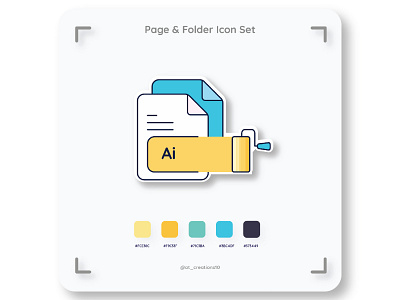 Page & Folder Icon Set