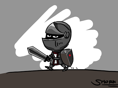 Tiny Knight comic darksouliii illustrat knight